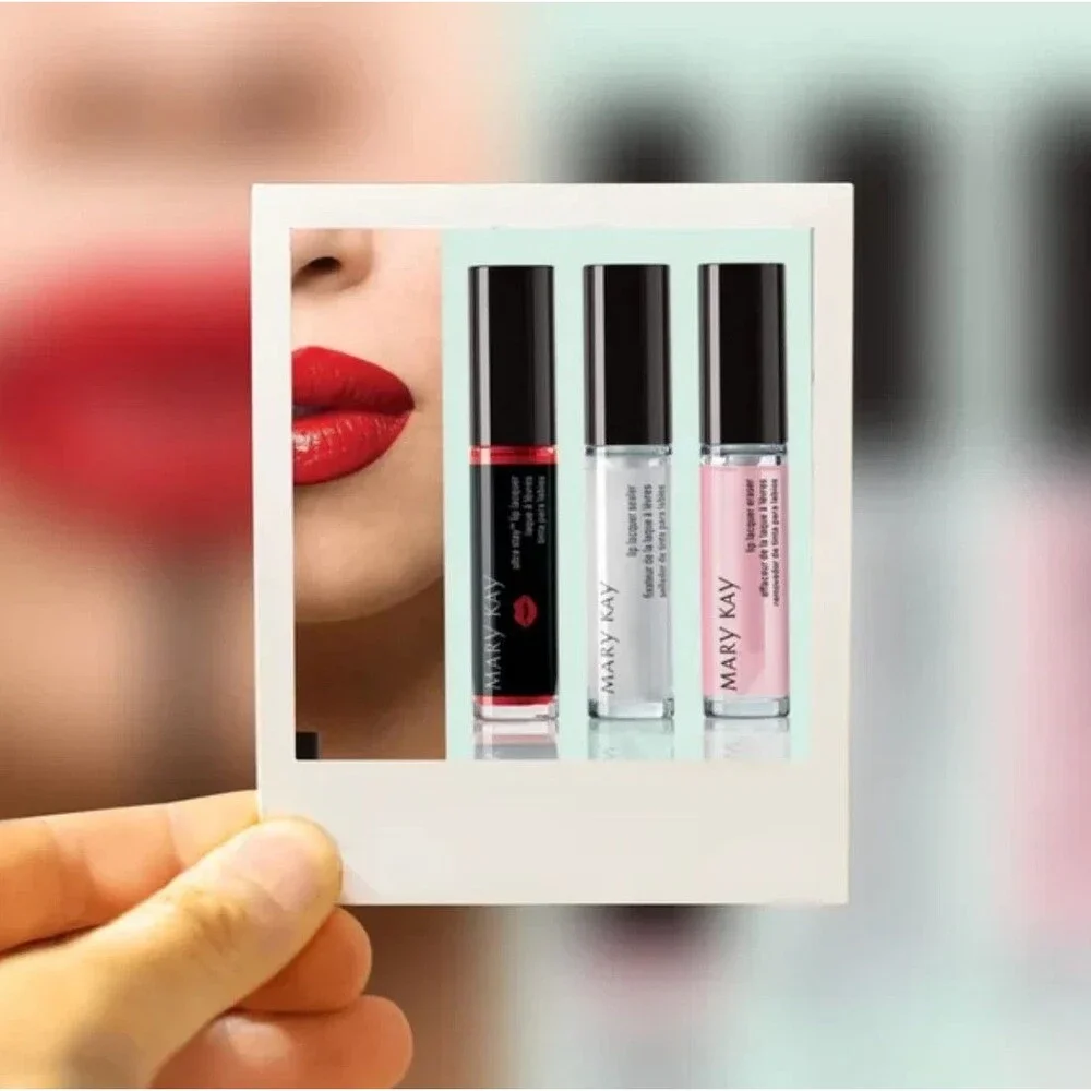 Mary Kay ULTRA STAY Lip lacquer Kit CHERRY